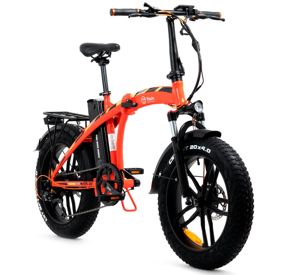Youin You-Ride Dubai, una bici eléctrica plegable de ruedas gordas para salir del asfalto