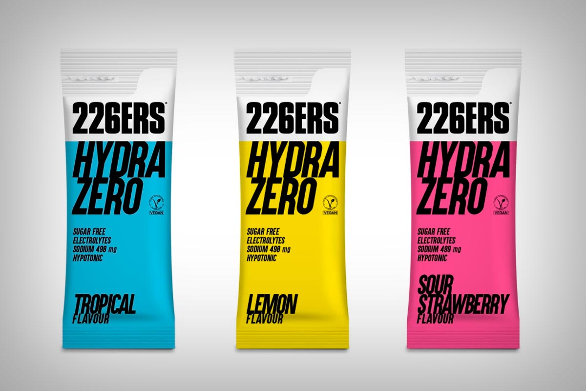 La bebida hipotónica HydraZero de 226ERS estrena un formato más pequeño y práctico