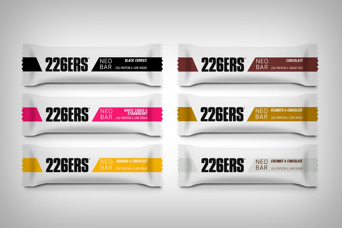 226ERS renueva sus barritas Neo Bar Protein con una nueva imagen, textura y sabores mejorados