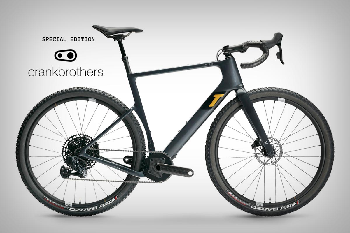 Crankbrothers y 3T Bike unen fuerzas para presentar la espectacular 3T Exploro Ultra Crankbrothers Edition