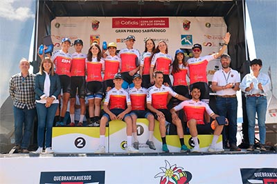 Alberto Barroso y Natalia Fischer, ganadores de la Copa de España de XCO 2023