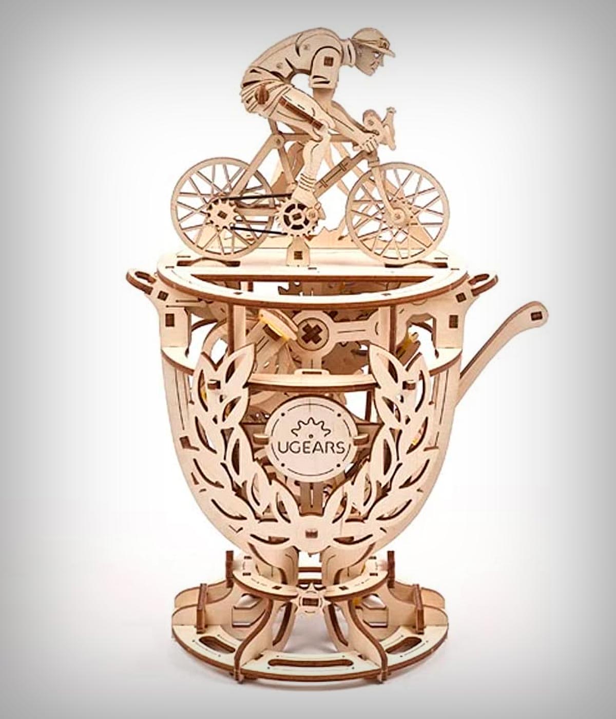 El regalo más original para cualquier aficionado al ciclismo: el autómata ciclista de UGears