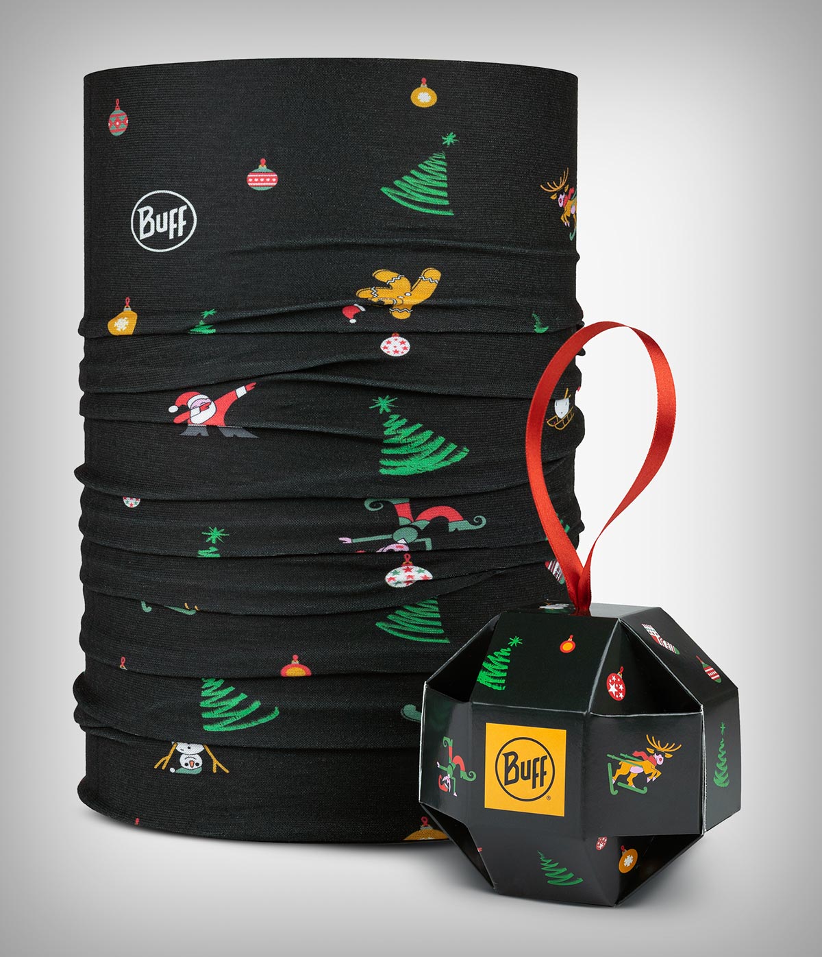 BUFF presenta su primera colección de tubulares diseñados con motivos navideños