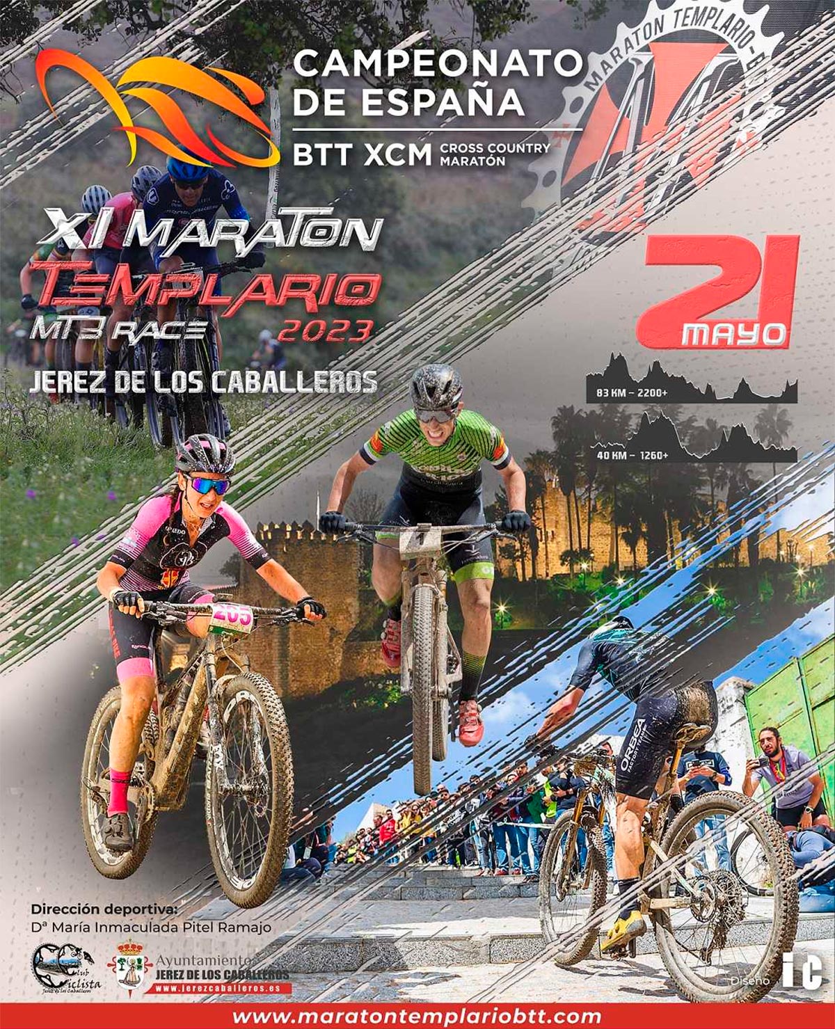 Todo listo para el Campeonato de España de XCM 2023 en Jerez de los Caballeros