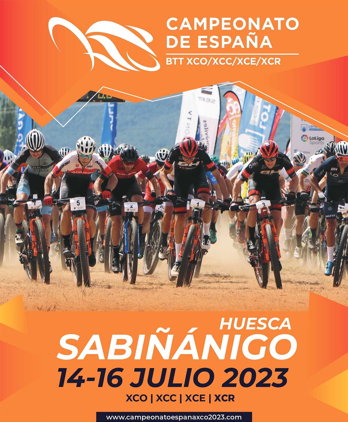 Sabiñánigo acoge el Campeonato de España de XCO, XCE, XCC y XCR 2023