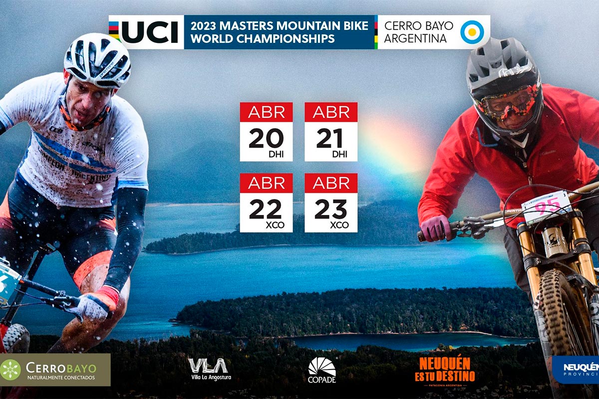 Los mejores ciclistas Másters de XCO y Descenso tienen una cita en el Mundial de Cerro Bayo el mes de abril