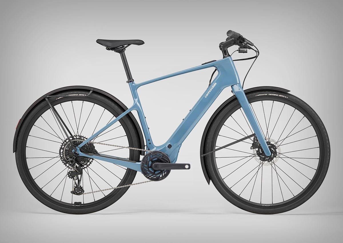 Cannondale Tesoro Neo Carbon, una bicicleta eléctrica para la ciudad con ADN de Gran Fondo