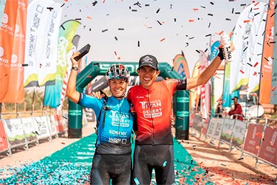 Titan Desert Morocco 2023: Roberto Bou y Tessa Kortekaas se adjudican esta edición