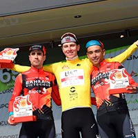 Tadej Pogacar gana la Vuelta a Andalucía 2023, con Mikel Landa y Santiago Buitrago en la segunda y tercera plaza