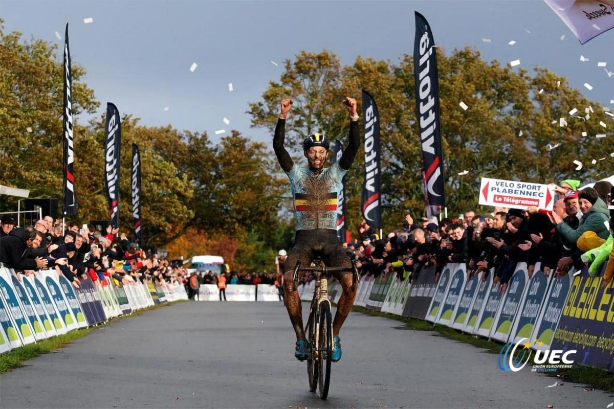 Michael Vanthourenhout y Fem van Empel se proclaman campeones de Europa de Ciclocross 2023