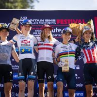 La clasificación de la carrera de XCO (Élite) de la Copa del Mundo de Les Gets 2023