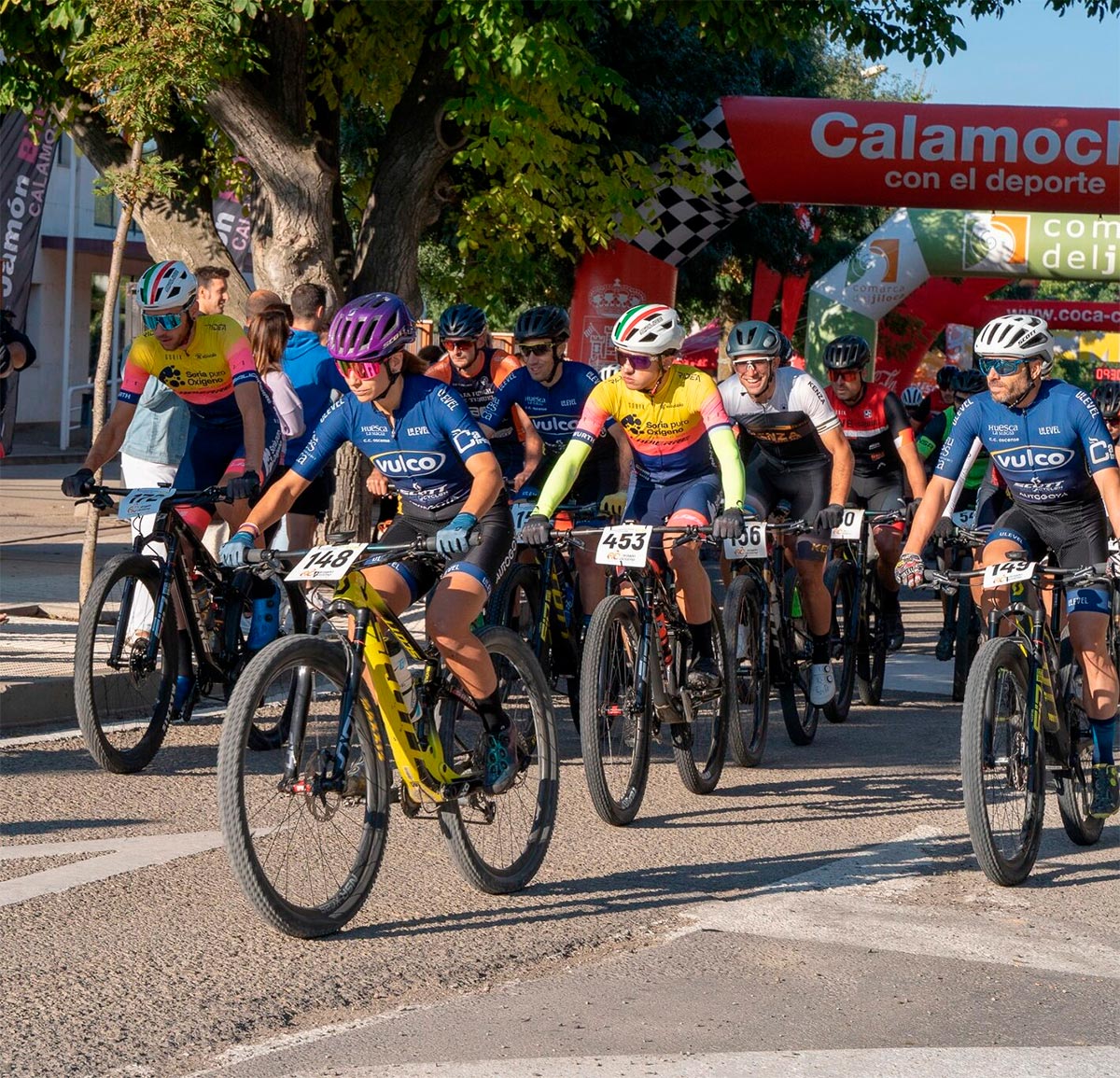 La Copa de España de XCM 2023 arranca en Calamocha con la celebración de la Jamón Bike