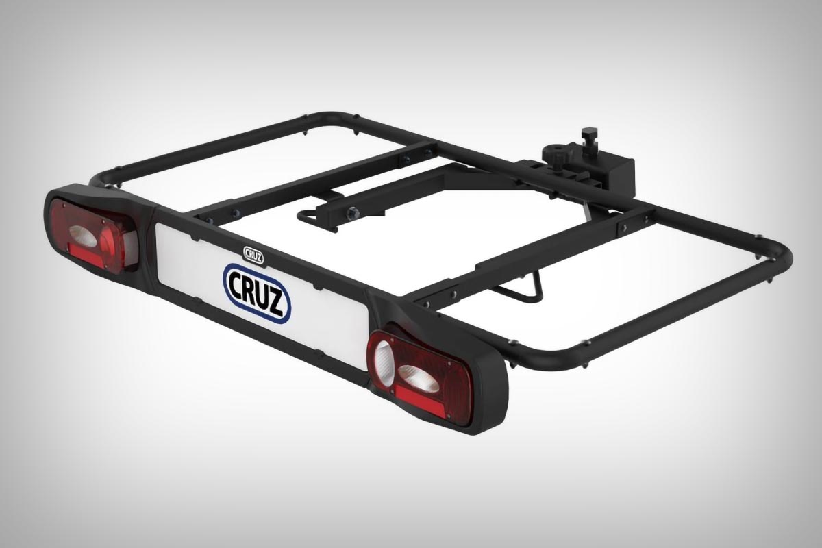 CRUZ presenta la Tailo, una plataforma multipropósito para bola de remolque con la que transportar de todo