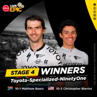 Absa Cape Epic 2023: Beers-Blevins se llevan la victoria en la cuarta etapa, Le Court y Looser ganan en féminas