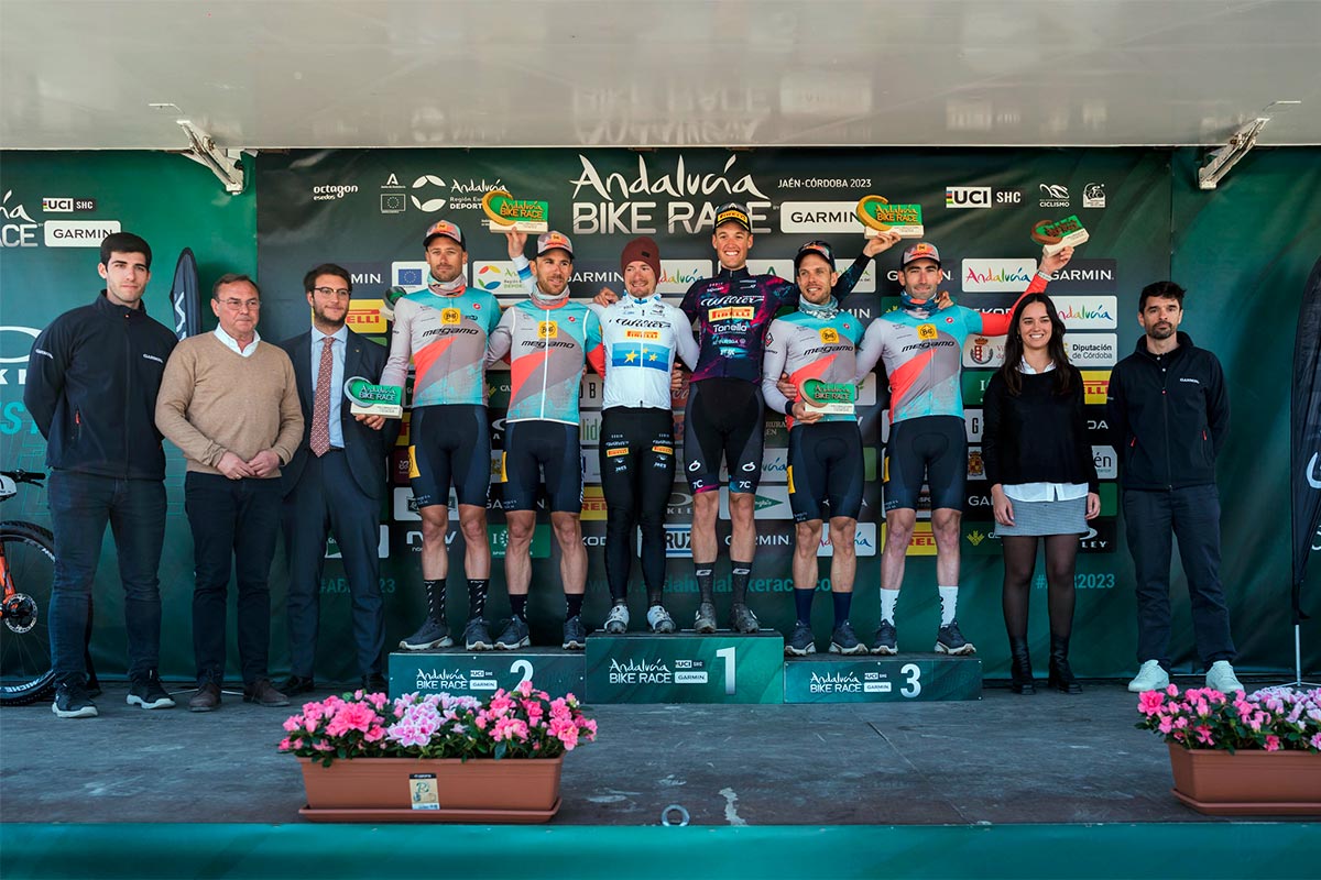 Andalucía Bike Race 2023: Alleman y Rabensteiner consolidan su liderato en la cuarta etapa, Luetzelschwab y Sosna se hacen con la general