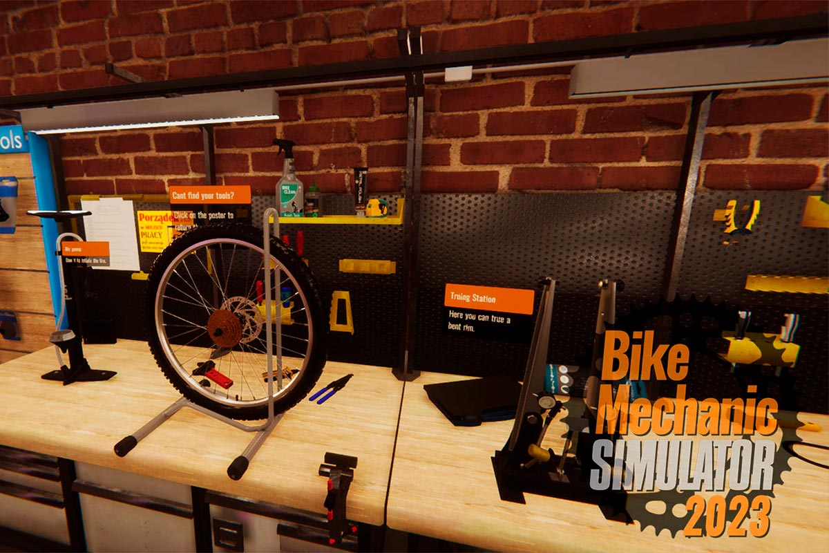 La demo de Bike Mechanic Simulator 2023, un simulador de mecánico de bicicletas para PC y consolas, ya disponible en Steam