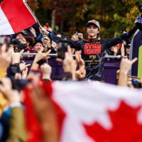 El descenso ganador de Jackson Goldstone en la Copa del Mundo de Mont-Sainte-Anne 2023