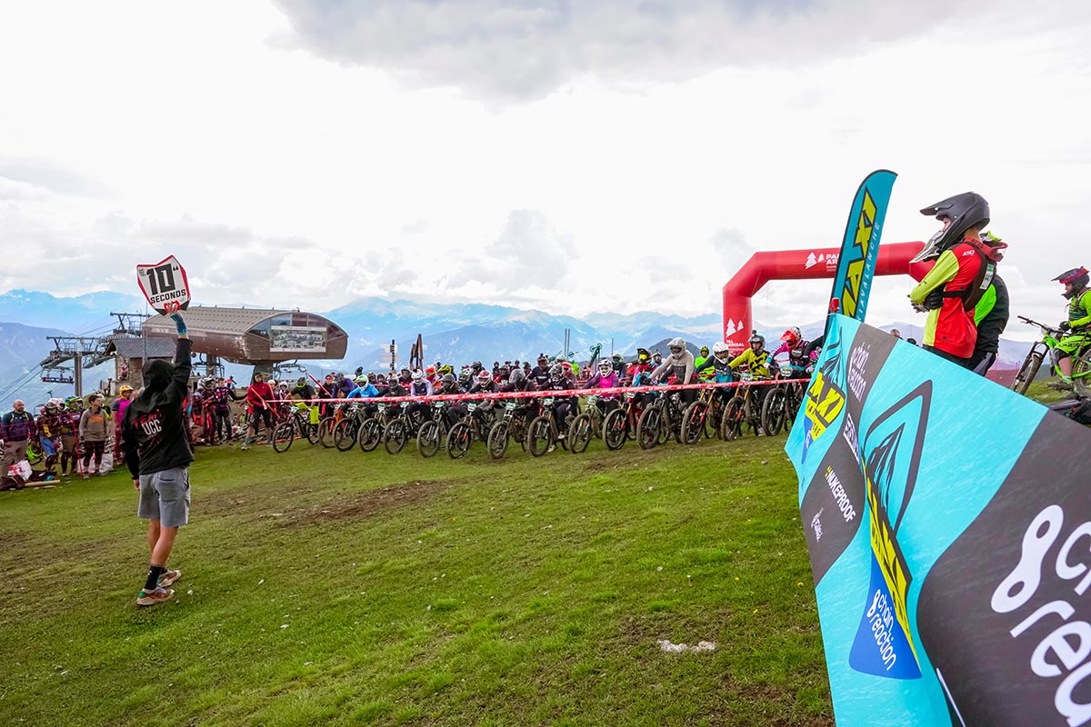 Más de medio millar de riders participan en la Maxiavalanche, la primera prueba MTB de la temporada en Pal Arinsal