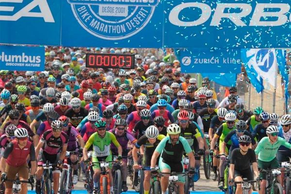 La XXI edición de la Orbea Monegros concluye con 8.000 ciclistas satisfechos tras un fin de semana épico