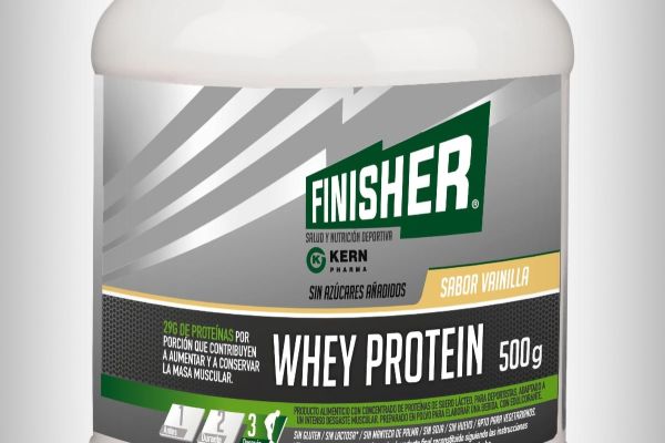 Kern Pharma amplía su línea de productos Finisher con el lanzamiento de la Whey Protein de sabor vainilla
