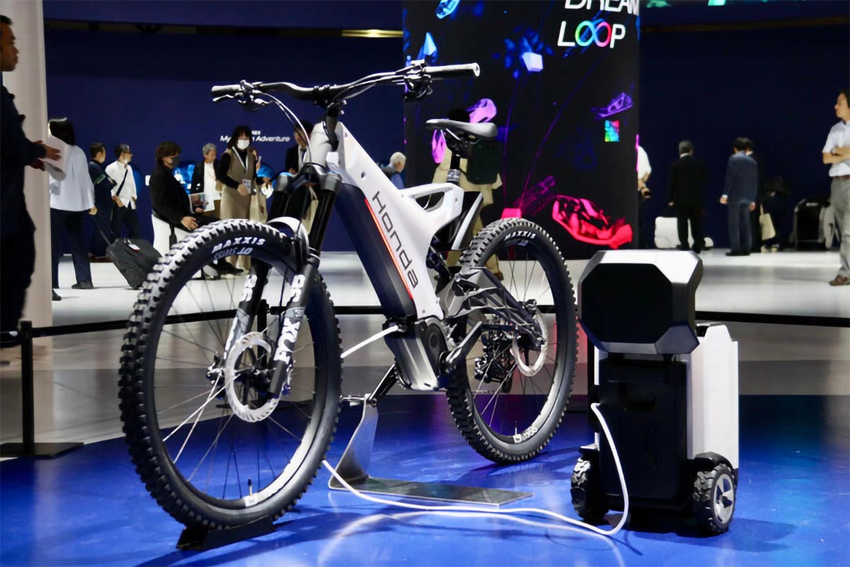 Honda Presented The New E-Mtb Prototype At The Japan Mobility Show 2023