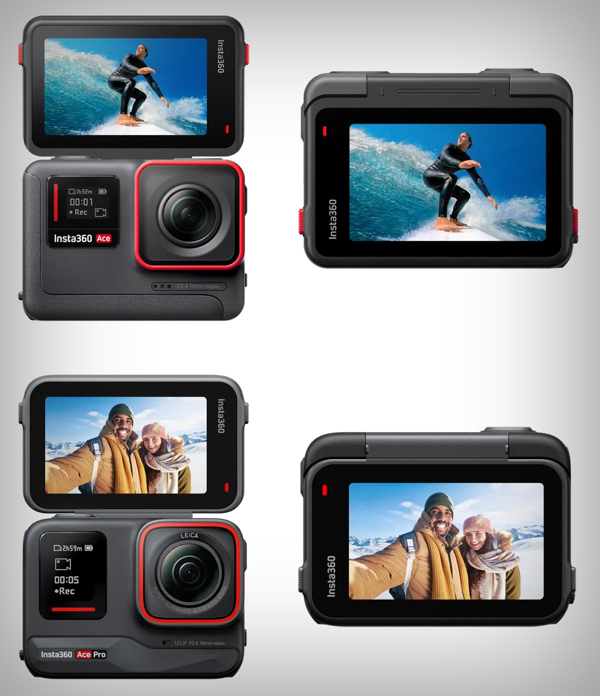 Insta360 Ace e Insta360 Ace Pro, dos cámaras de acción listas para poner en apuros a GoPro