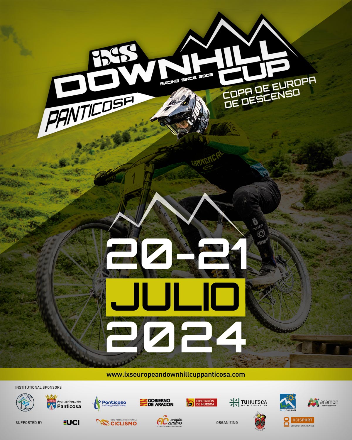La estación de Panticosa se estrena como sede de las IXS European Downhill Cup 2024