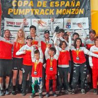 Jon Pardo y Ruth Abad, primeros líderes de la Copa de España de Pump Track 2023