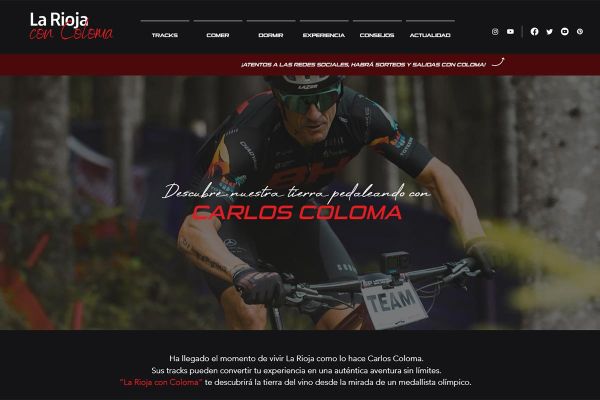 La Rioja con Coloma, un sitio web para descubrir La Rioja de la mano del mejor guía: Carlos Coloma