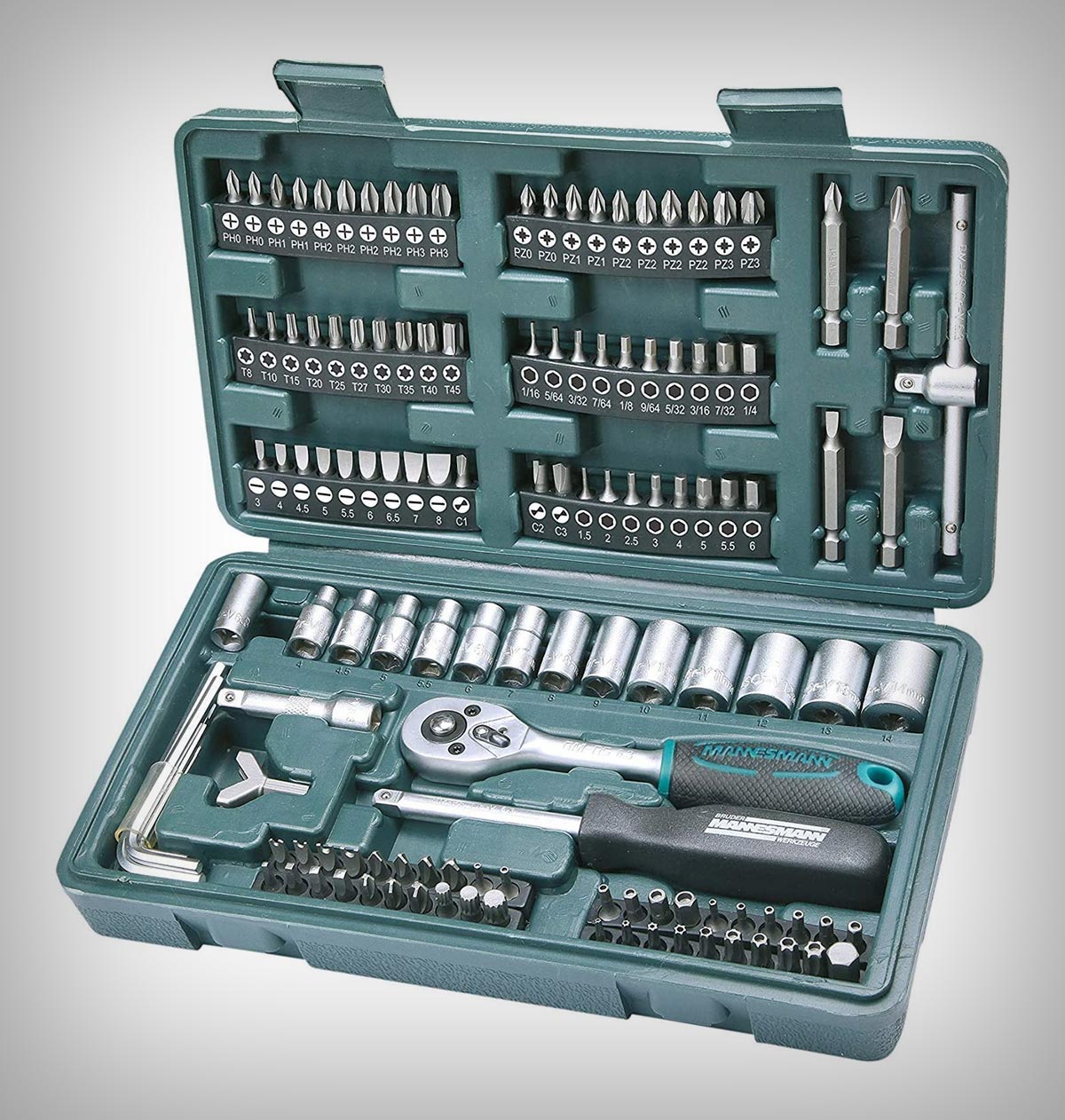 Mannesmann M29166, la caja de herramientas económica más vendida de Amazon