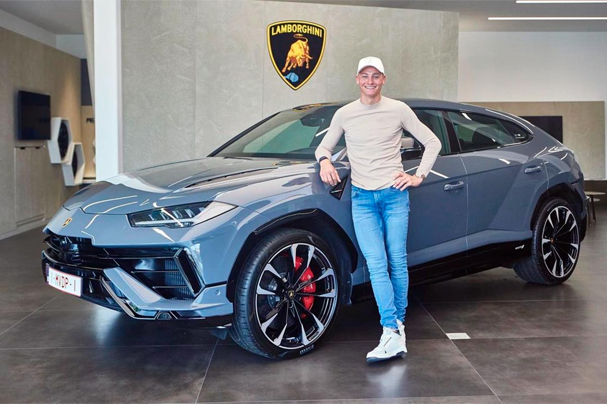 Mathieu van der Poel se convierte en embajador de la marca Lamborghini