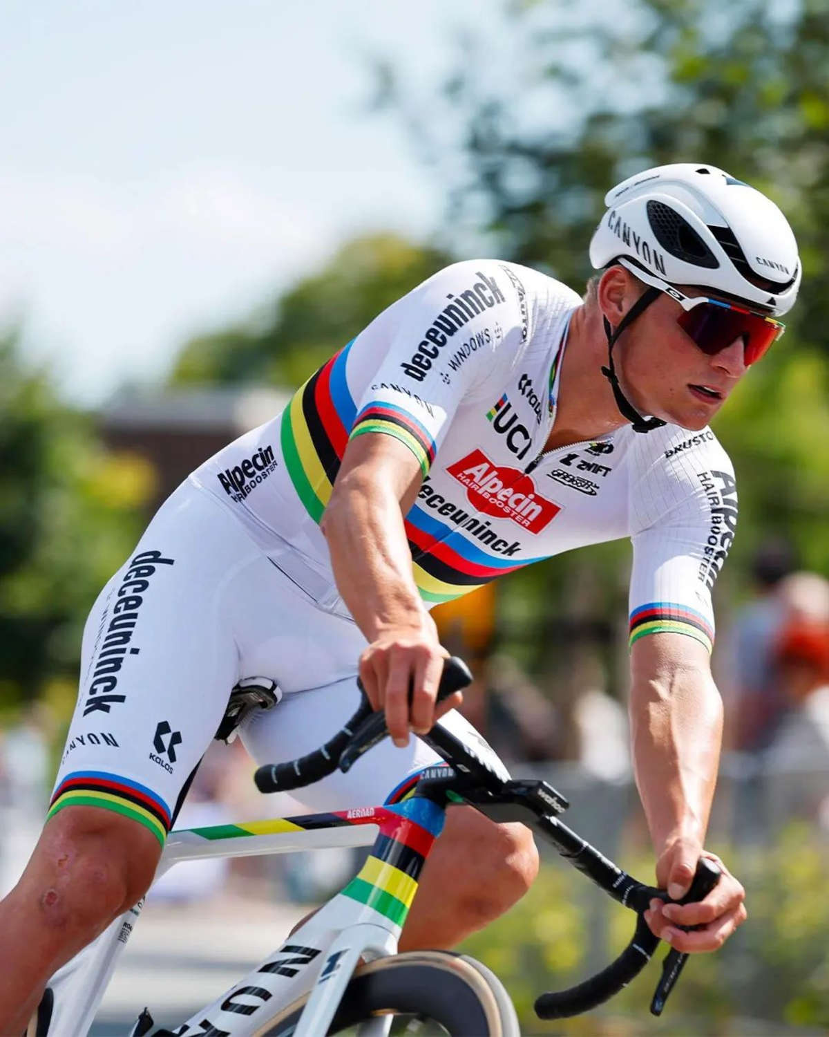 Mathieu van der Poel, el vigente campeón del mundo de Carretera, es la gran estrella del Madrid Critérium 2023