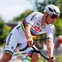 Mathieu van der Poel, el vigente campeón del mundo de Carretera, es la gran estrella del Madrid Critérium 2023