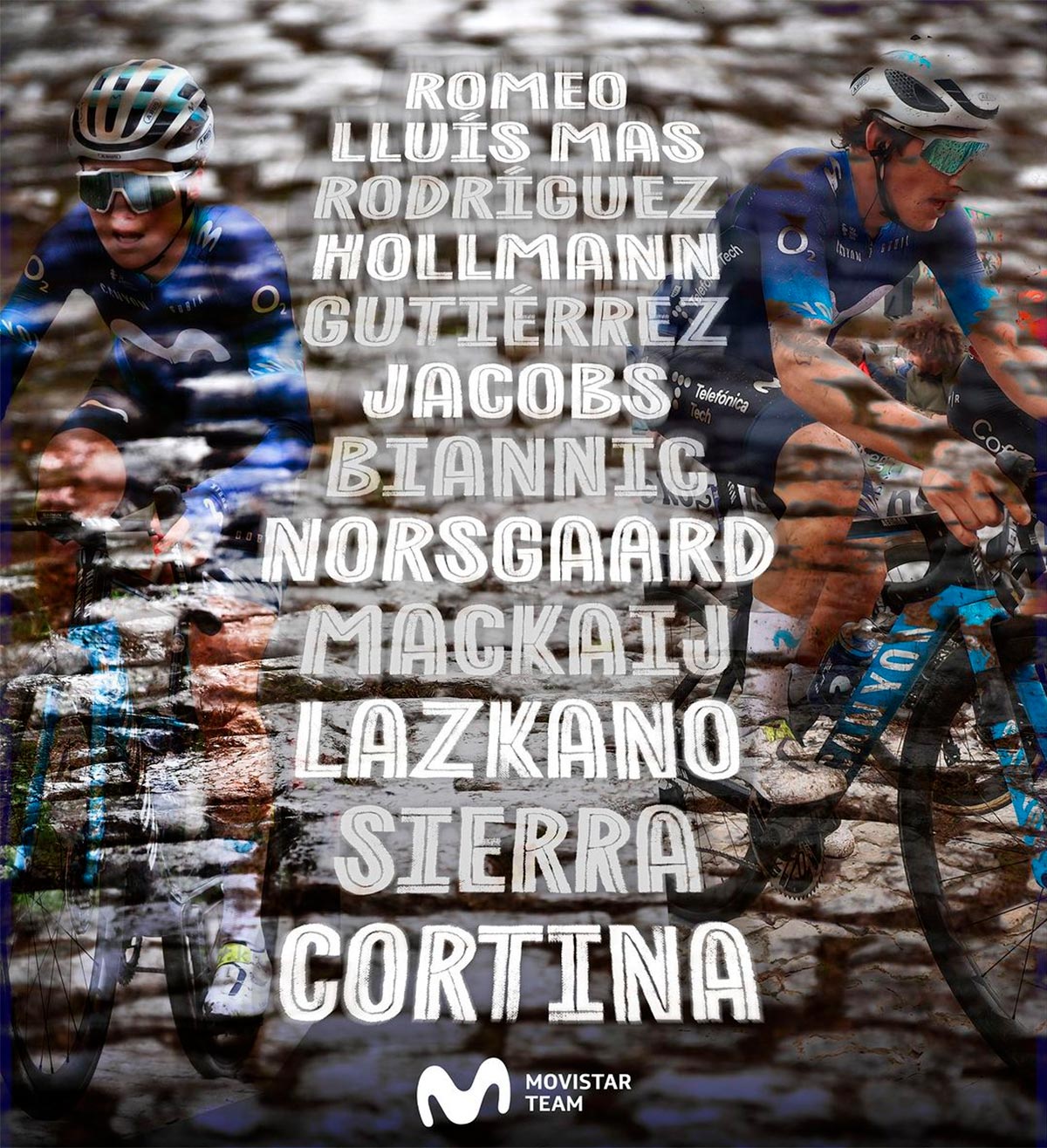 La París-Roubaix 2023 desde dentro con el Movistar Team