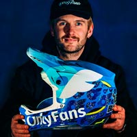 La plataforma OnlyFans entra en el mundo del MTB patrocinando a Lewis Buchanan