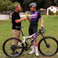 La Orbea Oiz con la que Georg Egger ha disputado la Absa Cape Epic 2023