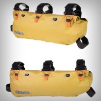 Ortlieb presenta una edición limitada en color mostaza para sus bolsas de sillín, manillar y cuadro más vendidas