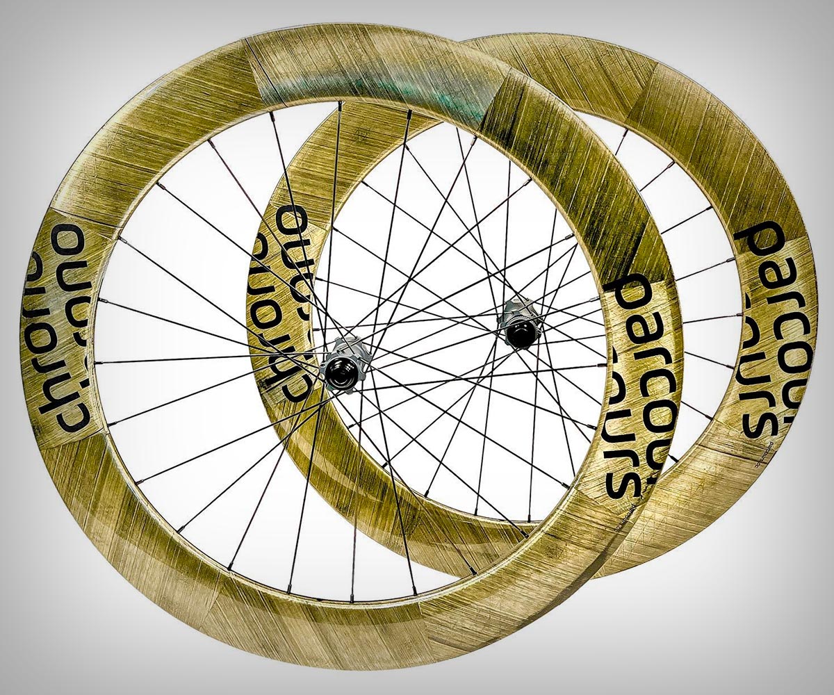 Parcours X Hypetex, las primeras ruedas de bicicleta fabricadas en carbono coloreado