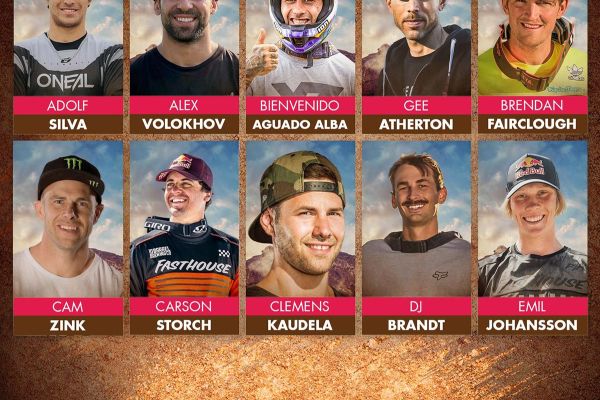 Los 18 participantes confirmados del Red Bull Rampage 2023