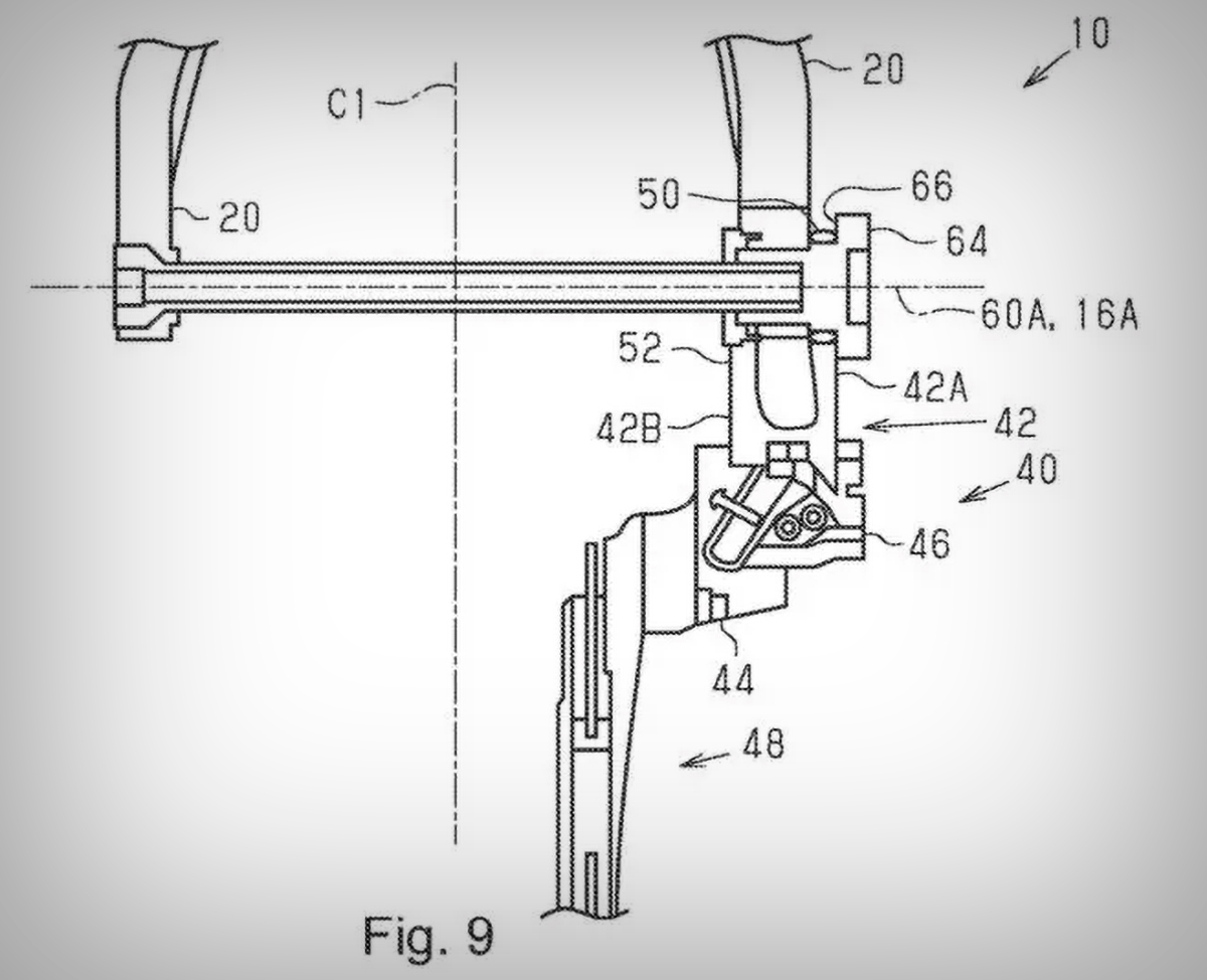 Una patente de Shimano muestra un nuevo cambio trasero (electrónico e inalámbrico) de anclaje directo al cuadro
