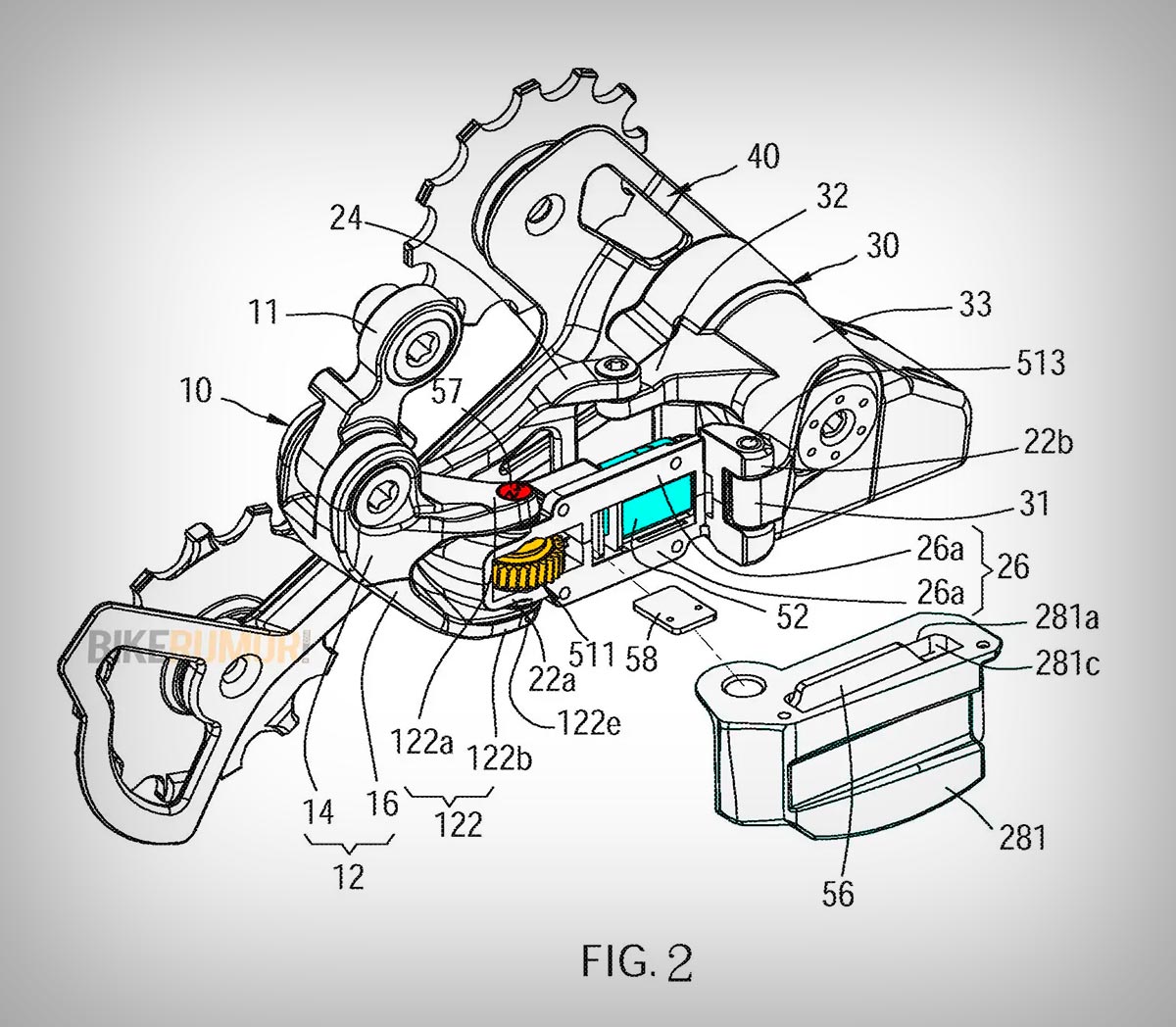 Unas patentes de FSA revelan el posible desarrollo de un grupo de 13 velocidades para MTB (o gravel) por parte de la marca