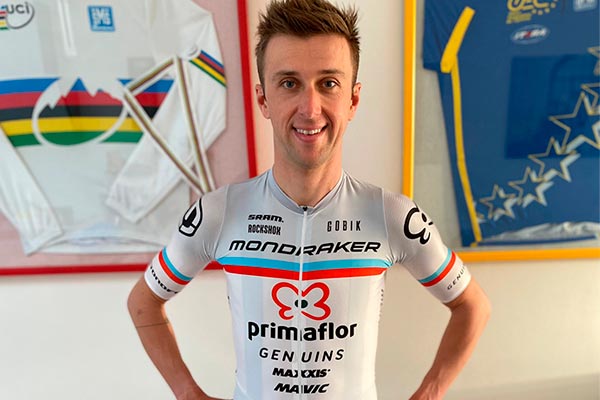 Ondrej Cink regresa al Primaflor-Mondraker-Genuins Team y Mavic entra como patrocinador