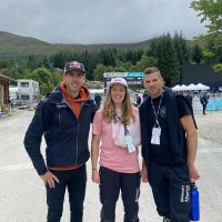 Rachel Atherton se lesiona el hombro entrenando y es duda para la final del Mundial de Glasgow 2023
