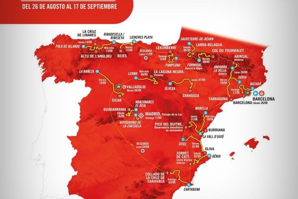 Los premios en metálico que se han llevado los ganadores La Vuelta a España 2023