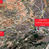Así son los recorridos de los Campeonatos de España Escolares y Junior 2023