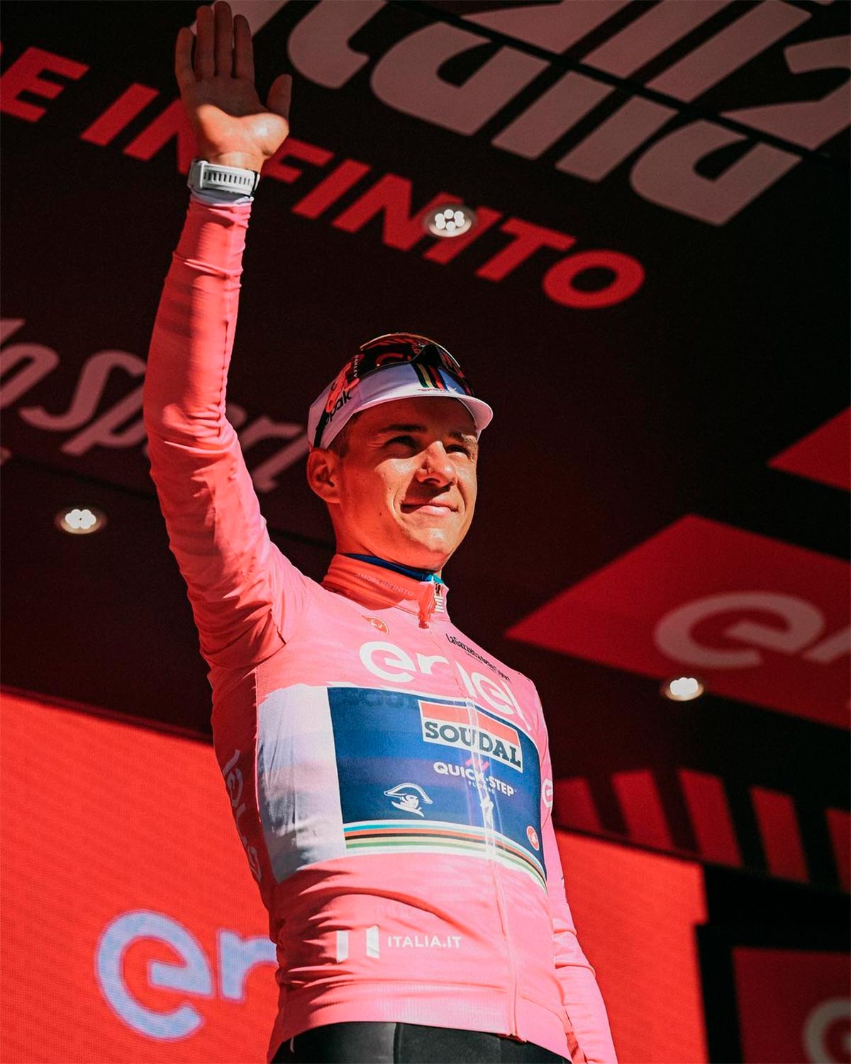 Remco Evenepoel se despide del Giro de Italia tras dar positivo en Covid