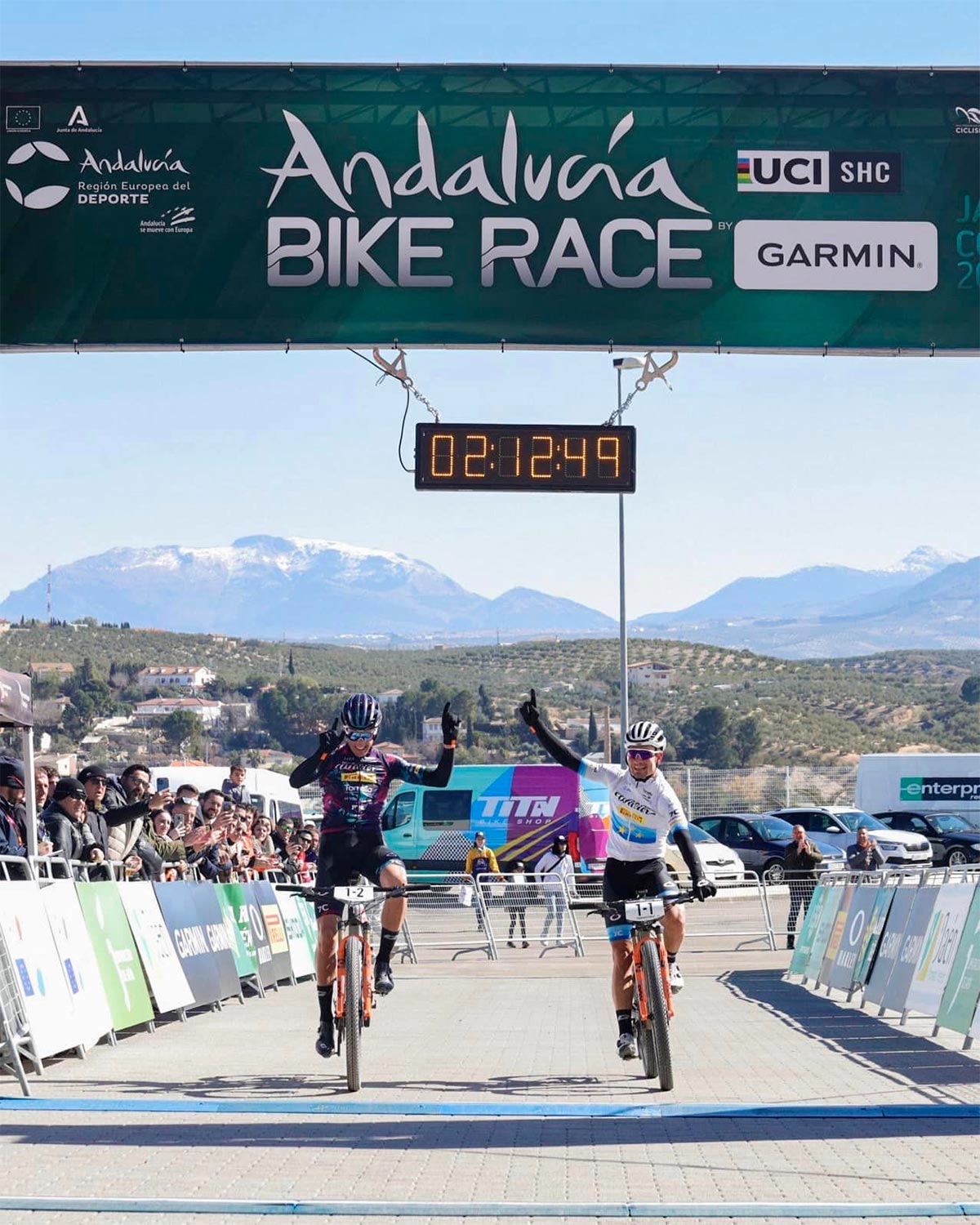 Andalucía Bike Race 2023: Rabensteiner y Alleman se hacen con la segunda etapa, Sosna y Luetzelschwab ganan en féminas