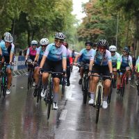 La II Marcha Women In Bike se desarrolla con éxito en una jornada pasada por agua
