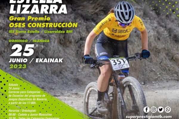 La última prueba del Superprestigio MTB SISNET 2023 llega a Estella, la sede más emblemática del campeonato