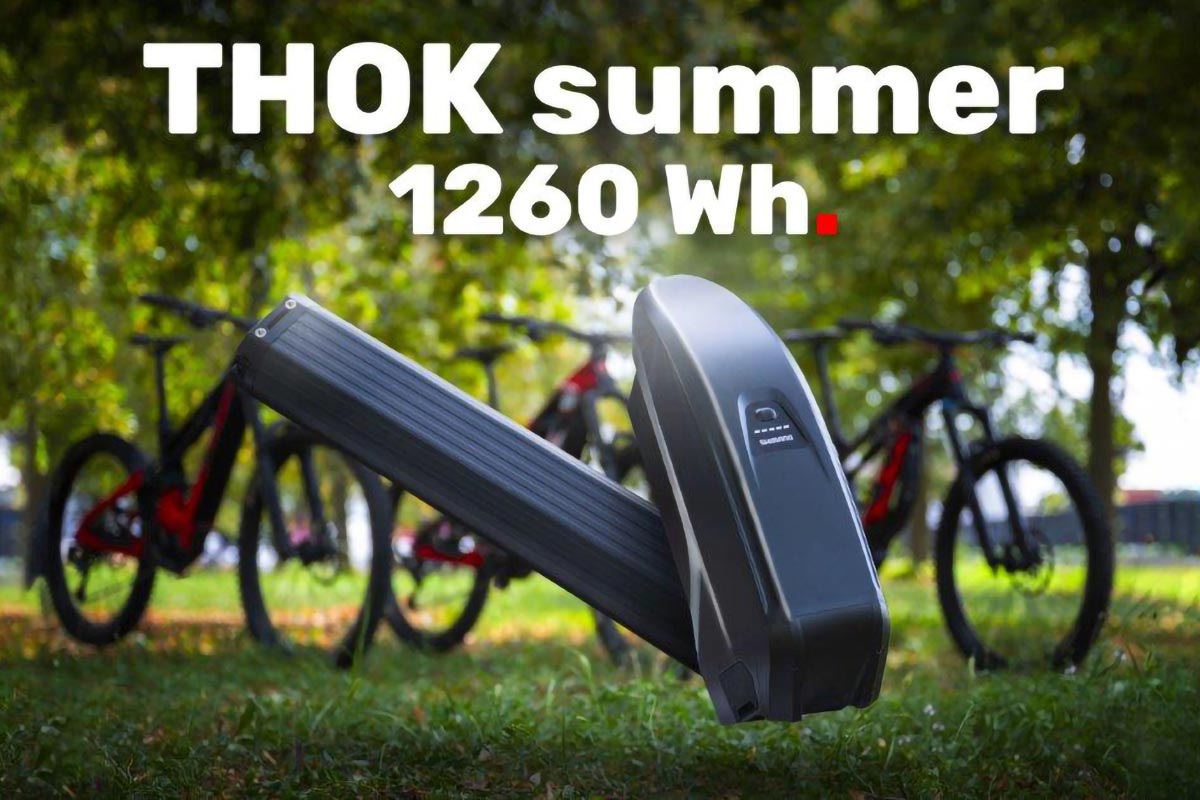 Thok E-Bikes lanza una promoción insuperable: una segunda batería de 630 Wh de regalo por la compra de una bici